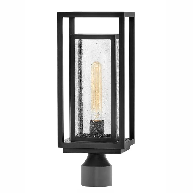 Republic Medium Post Mount Lantern 1001BK
